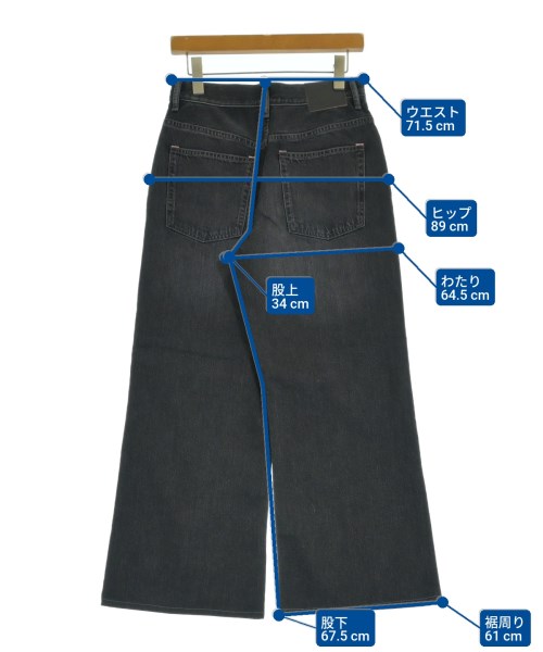 Acne Studios（アクネストゥディオズ）デニムパンツ 黒 サイズ:28(S位) メンズ/2200634476020