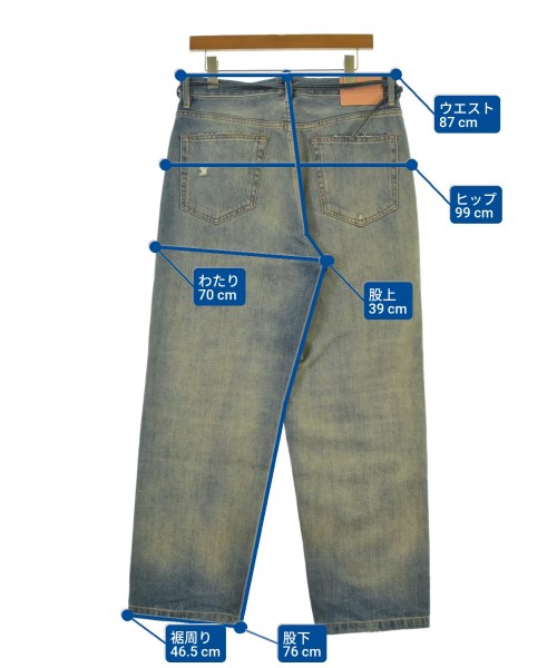 Acne Studios（アクネストゥディオズ）デニムパンツ 紺 サイズ:30(M位) メンズ/2200650575042