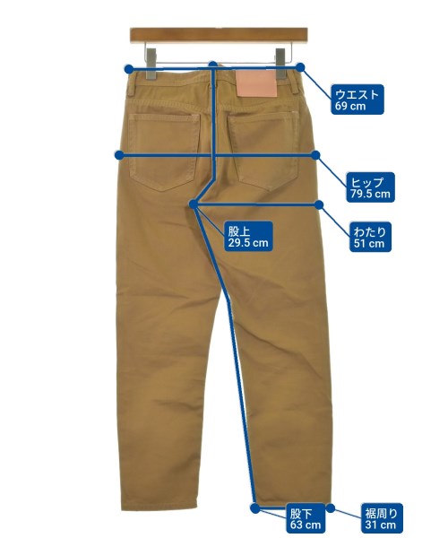 Acne Studios（アクネストゥディオズ）デニムパンツ ベージュ サイズ:28(S位) メンズ/2200631630043
