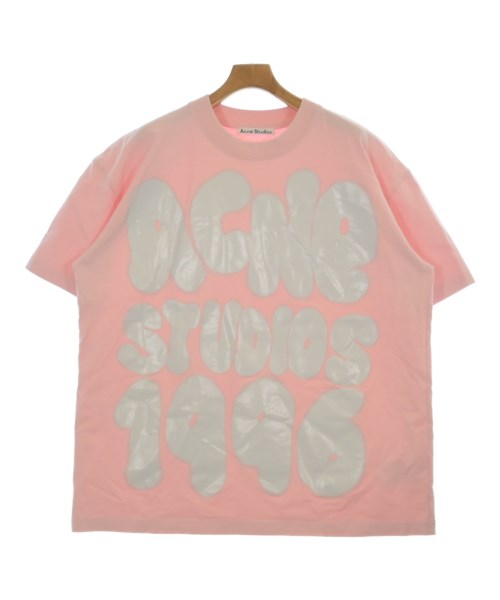 Acne Studios(アクネストゥディオズ)Tシャツ・カットソー ピンク サイズ:M/2200652452099