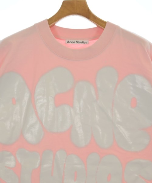 Acne Studios（アクネストゥディオズ）Tシャツ・カットソー ピンク サイズ:M メンズ/2200652452099