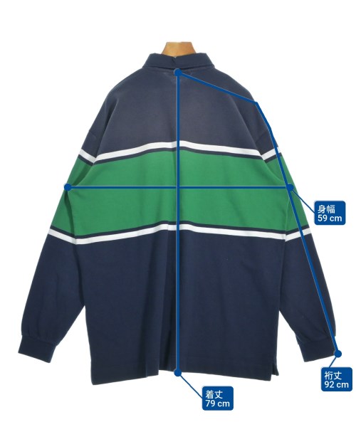 Acne Studios（アクネストゥディオズ）ポロシャツ 紺 サイズ:XS レディース/2200652452211