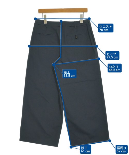 Acne Studios（アクネストゥディオズ）チノパン 紺 サイズ:S メンズ/2200652841107