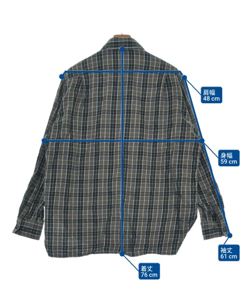 Acne Studios（アクネストゥディオズ）カジュアルシャツ 黒 サイズ:XS メンズ/2200652869057