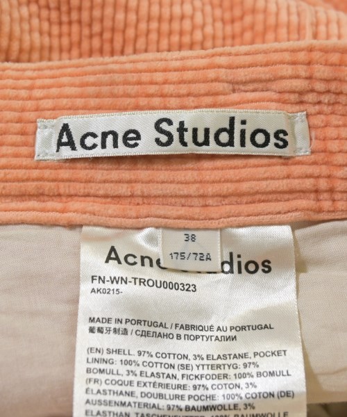Acne Studios（アクネストゥディオズ）その他 オレンジ サイズ:38(S位) メンズ/2200653152011
