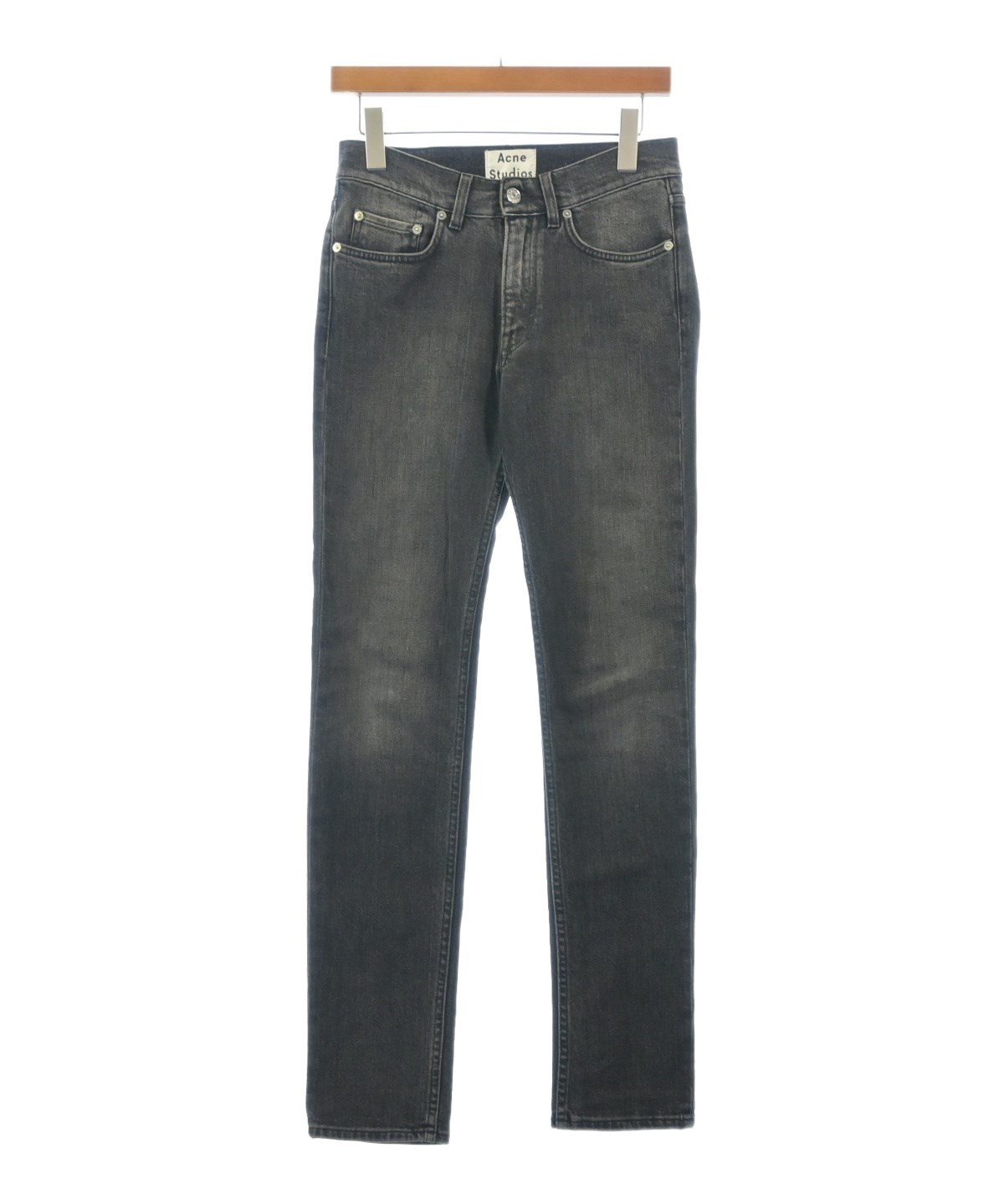 Acne Studios デニムデザインパンツ Sサイズ Acne Studios（アクネストゥディオズ）デニムパンツ 黒 サイズ:28(S位