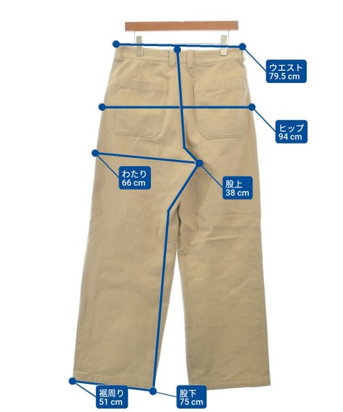 Acne Studios（アクネストゥディオズ）チノパン ベージュ サイズ:48(L位) メンズ/2200653590011