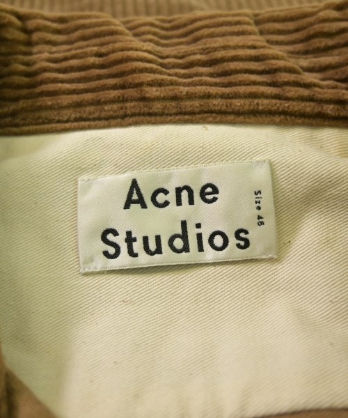 Acne Studios（アクネストゥディオズ）カジュアルシャツ 茶 サイズ:46(M位) メンズ/2200645452068