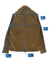 Acne Studios（アクネストゥディオズ）カジュアルシャツ 茶 サイズ:46(M位) メンズ/2200645452068