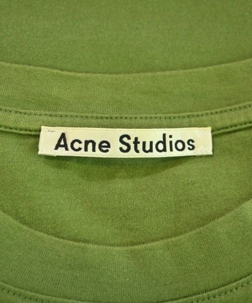 Acne Studios（アクネストゥディオズ）Tシャツ・カットソー カーキ サイズ:S メンズ/2200699961080