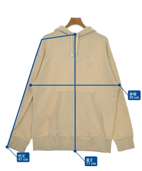 Acne Studios（アクネストゥディオズ）パーカー ベージュ サイズ:M メンズ/2200701694081