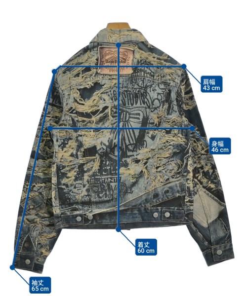 Acne Studios（アクネストゥディオズ）デニムジャケット 青 サイズ:44(S位) メンズ/2200704414044