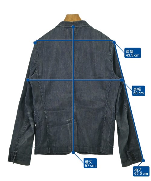 Acne Studios（アクネストゥディオズ）ジャケット 紺 サイズ:46(M位) メンズ/2200704592117