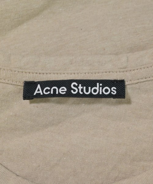 Acne Studios（アクネストゥディオズ）Tシャツ・カットソー ベージュ サイズ:S メンズ/2200705189071