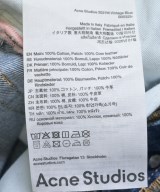 Acne Studios（アクネストゥディオズ）デニムパンツ 紺 サイズ:32(L位) メンズ/2200706078015