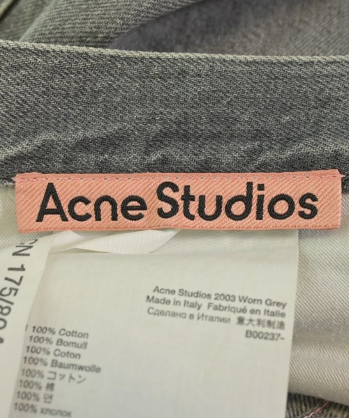 Acne Studios（アクネストゥディオズ）デニムパンツ グレー サイズ:29(S位) メンズ/2200706555158