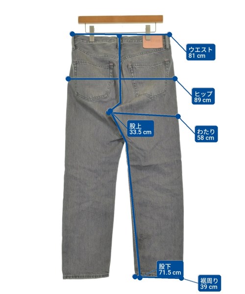 Acne Studios（アクネストゥディオズ）デニムパンツ グレー サイズ:29(S位) メンズ/2200706555158