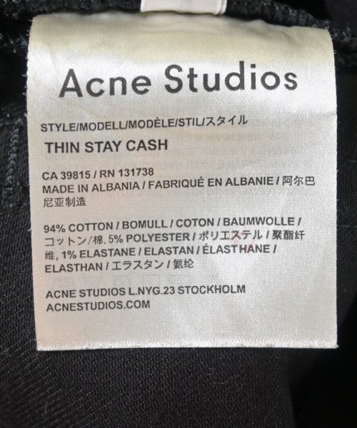 Acne Studios（アクネストゥディオズ）デニムパンツ 黒 サイズ:28(S位) メンズ/2200702843051