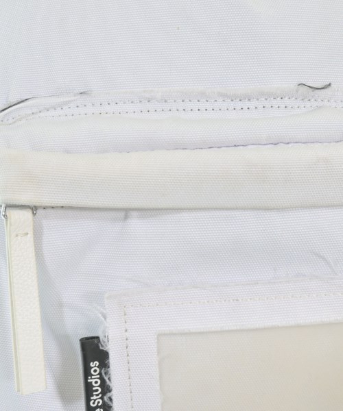 Acne Studios（アクネストゥディオズ）バックパック・リュック 白 サイズ:- メンズ/2200707849010