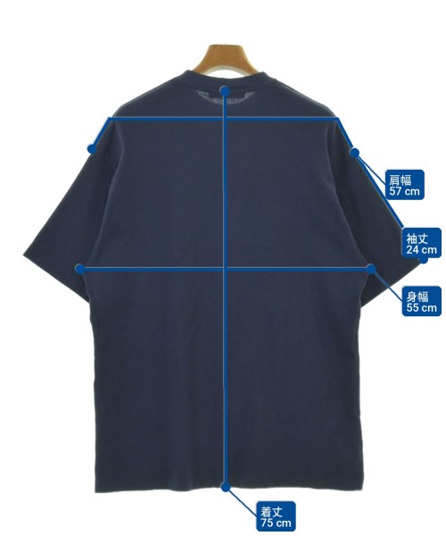Acne Studios（アクネストゥディオズ）Tシャツ・カットソー 紺 サイズ:XS メンズ/2200707849195