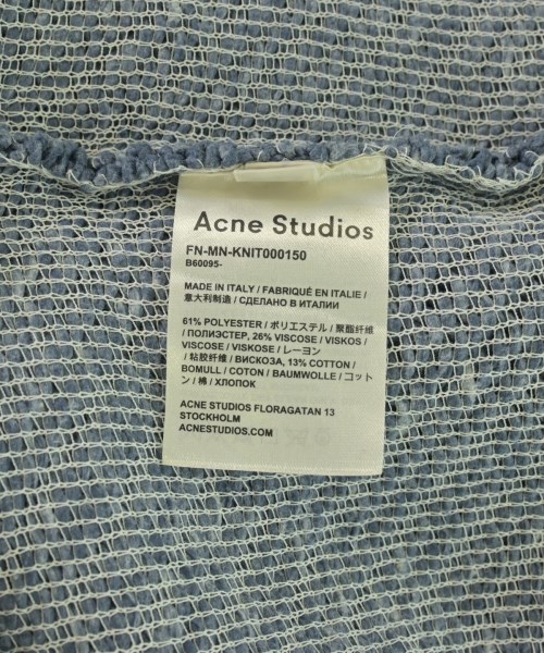 Acne Studios（アクネストゥディオズ）ニット・セーター 青 サイズ:S メンズ/2200707849201