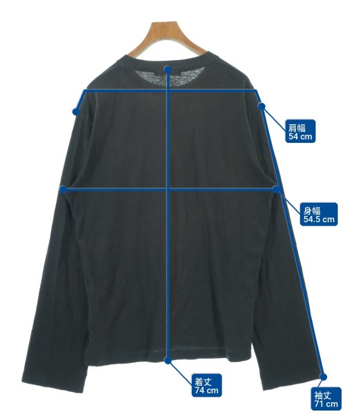 Acne Studios（アクネストゥディオズ）Tシャツ・カットソー 黒 サイズ:M メンズ/2200708471029