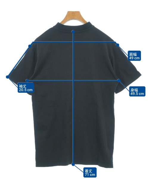 Acne Studios（アクネストゥディオズ）Tシャツ・カットソー 黒 サイズ:XS メンズ/2200708513026