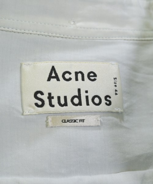 Acne Studios（アクネストゥディオズ）カジュアルシャツ 青 サイズ:44(S位) メンズ/2200706306484