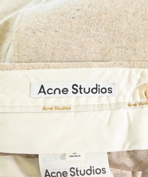 Acne Studios（アクネストゥディオズ）スラックス ベージュ サイズ:46(M位) メンズ/2200709799030