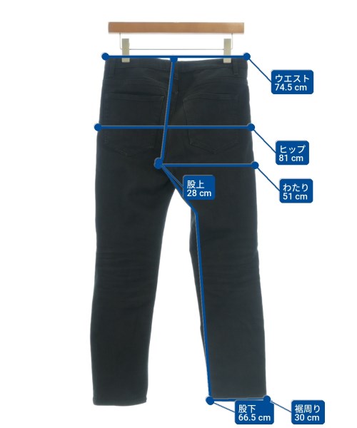 Acne Studios（アクネストゥディオズ）デニムパンツ 黒 サイズ:29(S位) メンズ/2200708167076