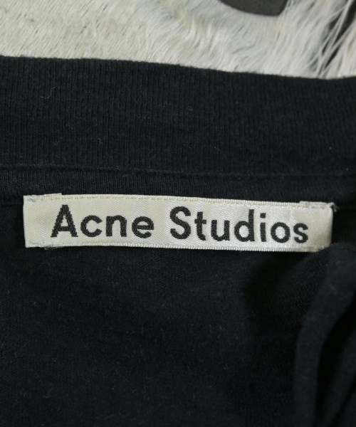 Acne Studios（アクネストゥディオズ）Tシャツ・カットソー 黒 サイズ:M メンズ/2200662536345