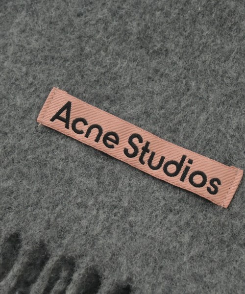 Acne Studios（アクネストゥディオズ）マフラー グレー サイズ:- メンズ/2200662790082
