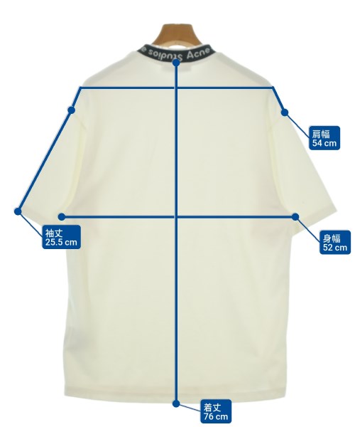 Acne Studios（アクネストゥディオズ）Tシャツ・カットソー 白 サイズ:XS メンズ/2200663299058
