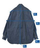 Acne Studios（アクネストゥディオズ）カジュアルシャツ 紺 サイズ:46(M位) メンズ/2200663571017