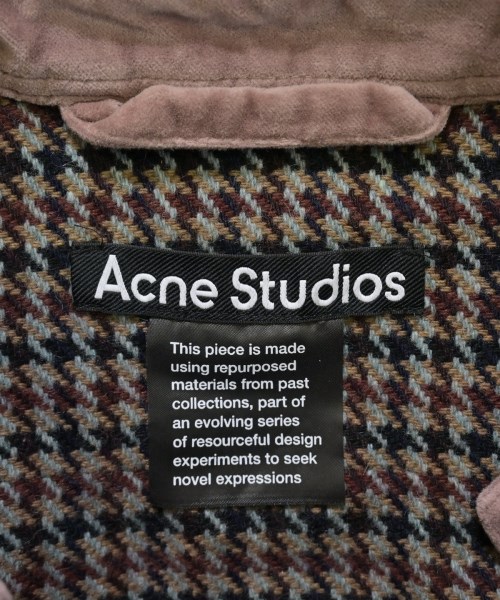 Acne Studios（アクネストゥディオズ）カジュアルシャツ ピンク サイズ:XS メンズ/2200664358013