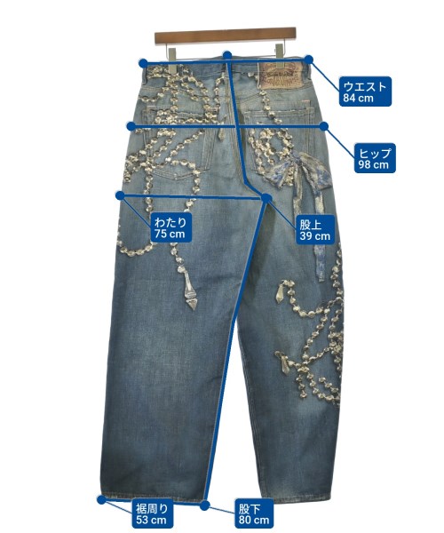 Acne Studios（アクネストゥディオズ）デニムパンツ 紺 サイズ:L メンズ/2200665005015