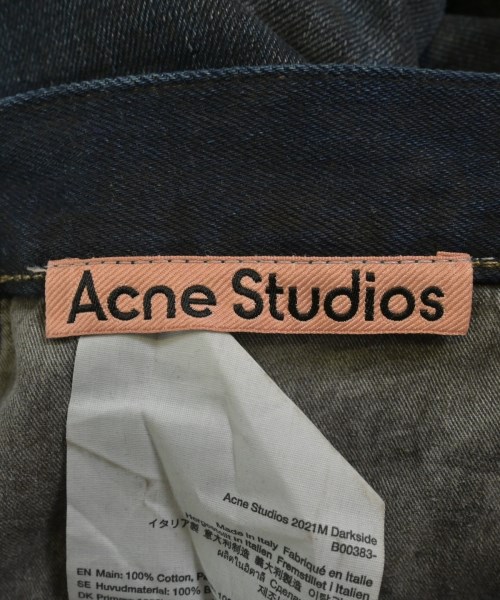 Acne Studios（アクネストゥディオズ）デニムパンツ 紺 サイズ:-(XL位) メンズ/2200665005039