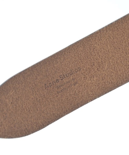 Acne Studios（アクネストゥディオズ）ベルト 茶 サイズ:- メンズ/2200208668134