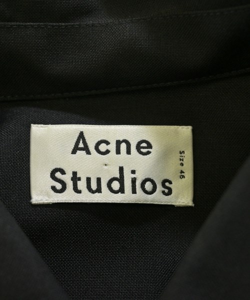 Acne Studios（アクネストゥディオズ）カジュアルシャツ 黒 サイズ:46(M位) メンズ/2200666088017