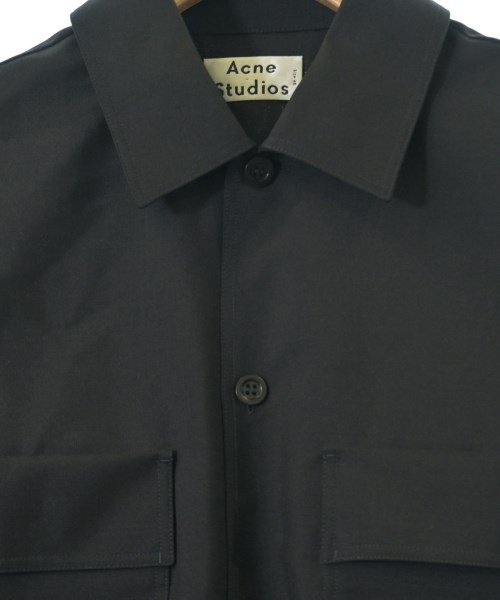 Acne Studios（アクネストゥディオズ）カジュアルシャツ 黒 サイズ:46(M位) メンズ/2200666088017