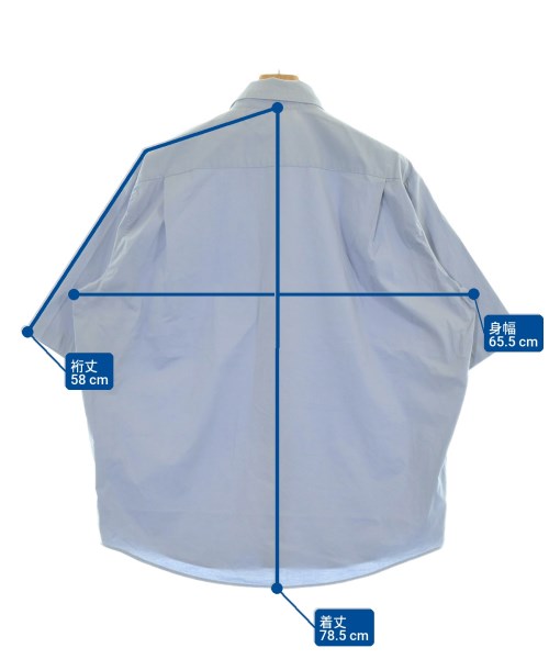 Acne Studios（アクネストゥディオズ）カジュアルシャツ 青 サイズ:46(M位) メンズ/2200666108067