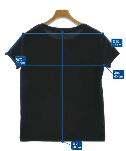 Acne Studios（アクネストゥディオズ）Tシャツ・カットソー 黒 サイズ:XS メンズ/2200664178338