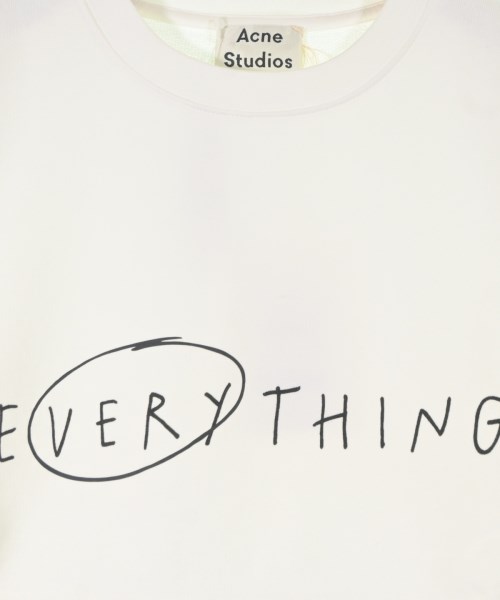 Acne Studios（アクネストゥディオズ）スウェット 白 サイズ:XS メンズ/2200665656156