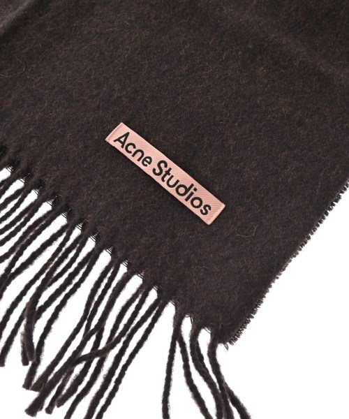 Acne Studios（アクネストゥディオズ）マフラー 茶 サイズ:- メンズ/2200671773014