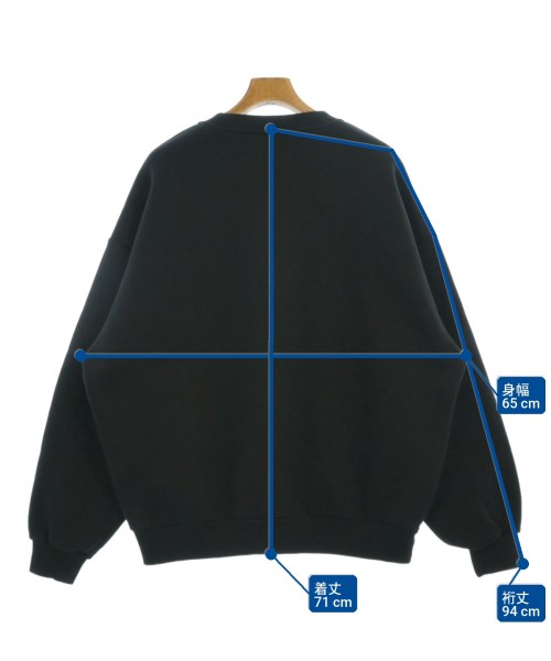 Acne Studios（アクネストゥディオズ）スウェット 黒 サイズ:S メンズ/2200665893377