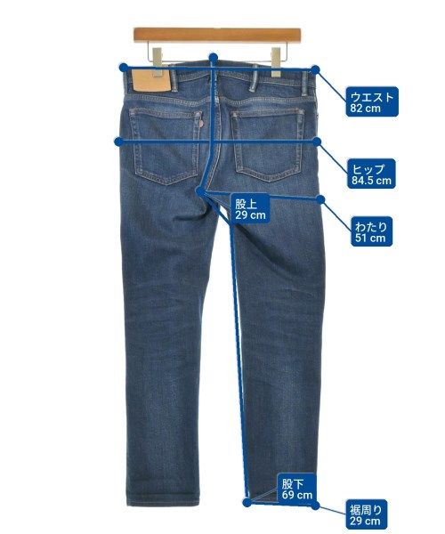 Acne Studios（アクネストゥディオズ）デニムパンツ 紺 サイズ:30(M位) メンズ/2200671890018
