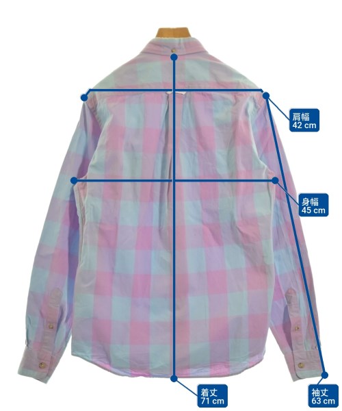 Acne Studios（アクネストゥディオズ）カジュアルシャツ ピンク サイズ:46(M位) メンズ/2200729387019
