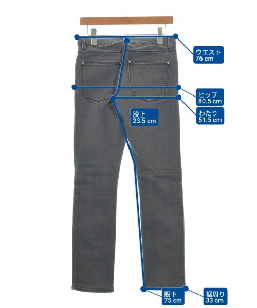 Acne Studios（アクネストゥディオズ）デニムパンツ グレー サイズ:30(M位) メンズ/2200723330219