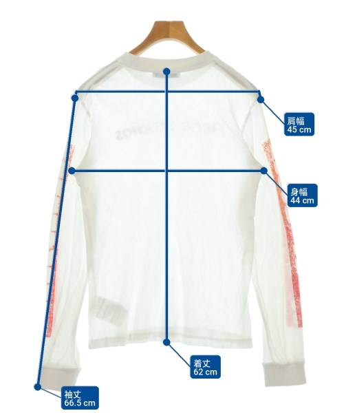 Acne Studios（アクネストゥディオズ）Tシャツ・カットソー 白 サイズ:XS メンズ/2200731016051
