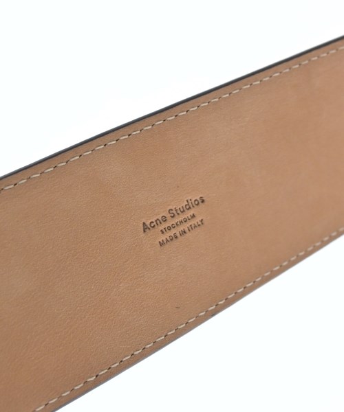 Acne Studios（アクネストゥディオズ）ベルト 黒 サイズ:S メンズ/2200731977086